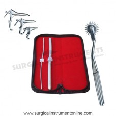 hegar dilator set 2pcs 3_4_11_12 wartenberg pinwheel grave 3pcs