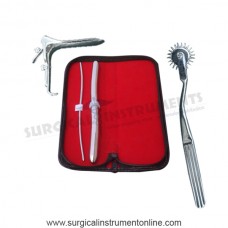 Hegar dilator set 2pcs 3-4 13-14 pinwheel wartenderg grave small