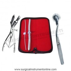 Hegar dilator set 2pcs 3-4 13-14 wartenberg pinwheel mathieu speculum