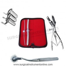 Hegar dilator set 2pcs 3-4 13-14  pinwheel,mathieu,collin,3pcs,grave large