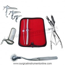 Hegar dilator set 2pcs 3-4 13-14  pinwheel,mathieu,grave 3pcs collin large