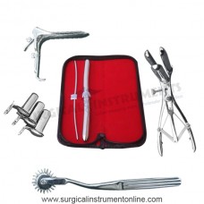 Hegar dilator set 2pcs 3-4 13-14  pinwheel,mathieu,collin 3pcs grave large