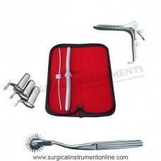 Hegar dilator set 2pcs 3-4 14-15  pinwheel collin 3pcs grave large