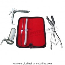 Hegar dilator set 2pcs 3-4 15-16 mathieu speculum collin small grave medium