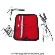 Hegar dilator set 2pcs 3-4 15-16 mathieu speculum collin 3pcs grave large
