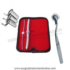 Hegar dilator set 2pcs 3-4 15-16 pinwheel collin 3pcs