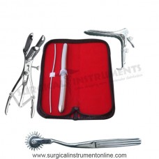 Hegar dilator set 2pcs3-4,15-16 pinwheel,mathieu speculum grave large