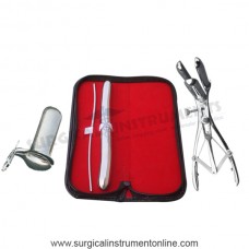 Hegar dilator set 2pcs3-4,17-18,mathieu speculum collin large