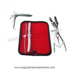 Hegar dilator set 2pcs3-4,17-18,mathieu speculum grave large