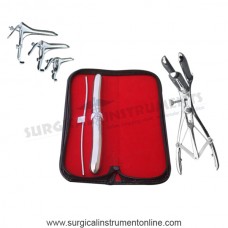 Hegar dilator set 2pcs3-4,17-18,mathieu,speculum,grave 3pcs,