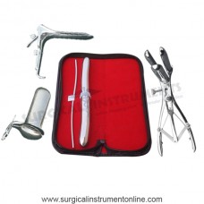 Hegar dilator set 2pcs3-4,17-18,mathieu,speculum,grave large collin large