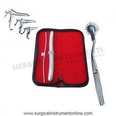 Hegar dilator set 2pcs3-4,17-18,pinwheel,grave 3pcs,