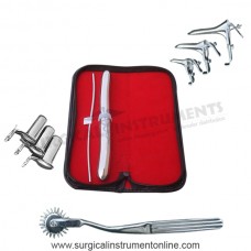 Hegar dilator set 2pcs3-4,17-18,pinwheel,grave 3pcs,collin 3pcs
