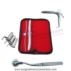 Hegar dilator set 2pcs3-4,17-18,pinwheel,collin 3pcs,grave large