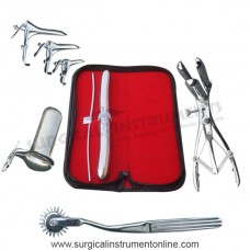 Hegar dilator set 2pcs3-4,17-18,pinwheel,mathieu ,grave 3pcs,collin large