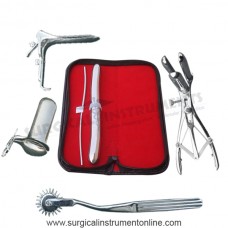 Hegar dilator set 2pcs3-4,17-18,pinwheel,mathieu ,collin large,grave large