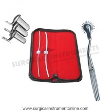 Hegar dilator 3_4,5_6 wartenberg pinwheel collin 3pcs