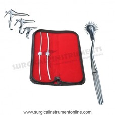 Hegar dilator 3_4,5_6 wartenberg pinwheel grave 3pcs