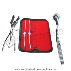 Hegar dilator 3_4,5_6 wartenberg pinwheel mathieu speculum