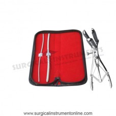 Hegar dilator set 2pcs 3_4,7_8 mathieu speculum