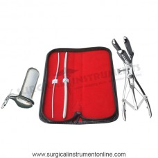 Hegar dilator set 2pcs 3_4,7_8 mathieu speculum collin large