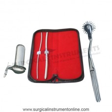 Hegar dilator set 2pcs 3_4,7_8 wartenberg pinwheel collin large