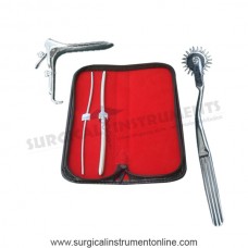 Hegar dilator set 2pcs 3_4,7_8 wartenberg pinwheel grave 