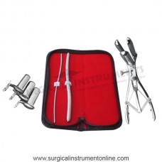 Hegar dilator set 2pcs 3_4,9_10 mathieu speculum collin 3pcs