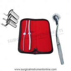 Hegar dilator set 2pcs 3_4,9_10 wartenbery pinwheel collin 3pcs