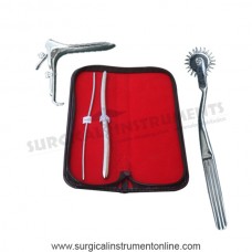 Hegar dilator set 2pcs 3_4,9_10 wartenbery pinwheel grave large
