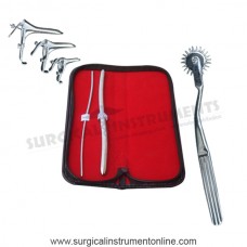 Hegar dilator set 2pcs 3_4,9_10 wartenbery pinwheel grave 3pcs 