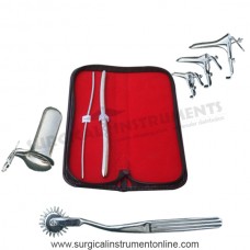 Hegar dilator set 2pcs 3_4,9_10 wartenbery pinwheel grave 3pcs collin large 