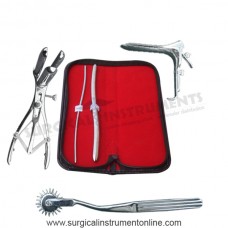 Hegar dilator set 2pcs 3_4,9_10 wartenbery pinwheel mathieu speculum grave large
