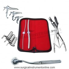 Hegar dilator set 2pcs 3_4_9_10 pinwheel mathieu grave 3pcs collin 3pcs
