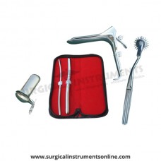 Hegar, uterine dilator set 2pieces 5-6,11-12, pinwheel, grave large, collin large