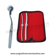Hegar, uterine dilator set 2pieces 5-6,11-12,wartenberg pinwheel