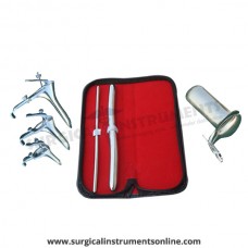 Hegar, uterine dilator set 2pieces 5-6,13-14, grave 3pcs, collin large