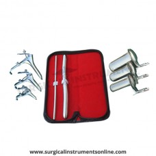 Hegar, uterine dilator set 2pieces 5-6,13-14, grave 3pcs, collin 3pcs