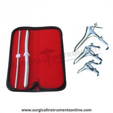 Hegar, uterine dilator set 2pieces 5-6,13-14, grave 3pcs