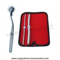 Hegar, uterine dilator set 2pieces 5-6,13-14, wartenberg pinwheel