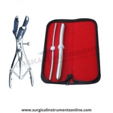 Hegar, uterine dilator set 2pieces, 5-6,15-16, mathieu speculum 