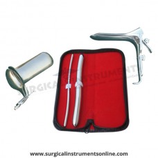 Hegar, uterine dilator set 2pieces, 5-6,15-16, grave large, collin large