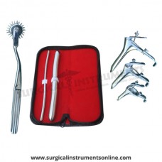 Hegar uterine dilator set 2pieces, 5-6,15-16, pinwheel, grave 3pcs