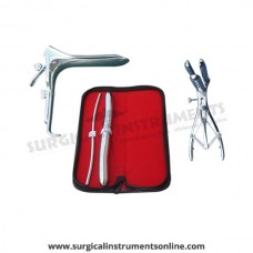 Hegar uterine dilator set 2pieces, 5-6,17-18, mathieu speculum, grave large