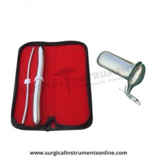 Hegar uterine dilator set 2piece, 5-6,17-18, collin large
