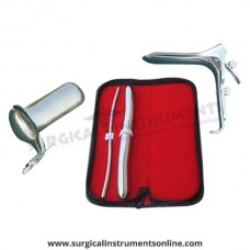 Hegar uterine dilator set 2piece, 5-6,17-18, grave large, collin large