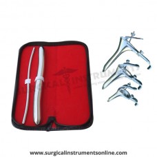 Hegar uterine dilator set 2piece, 5-6,17-18, grave 3pcs