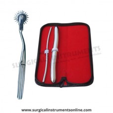 Hegar uterine dilator set 2piece, 5-6,17-18, wartenberg pinwheel