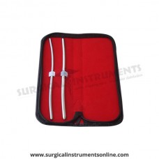 Hegar uterine dilator set of 2 pieces,5-6,7-8