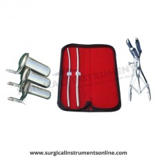 Hegar,uterine,dilato, set 2piece,5-6,7-8 mathieu speculum collin 3pcs